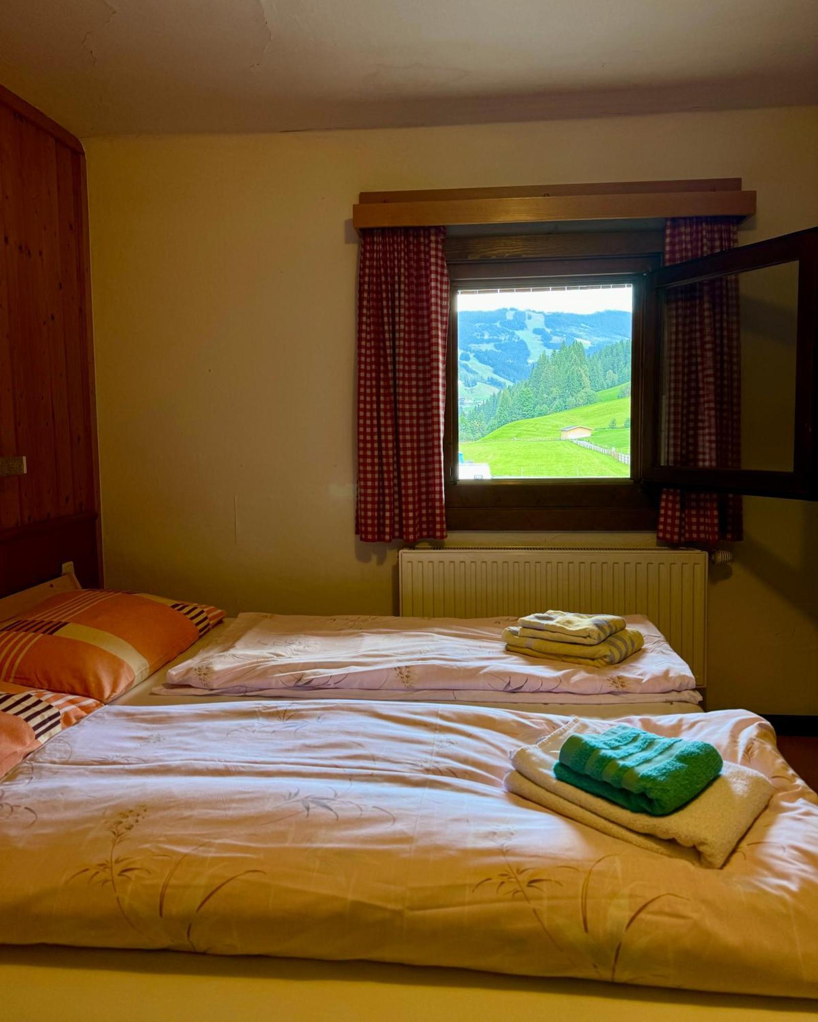 Skill Mountain Lodge - Ski Und Bike Hostel Im Sommer Mit Joker Card 萨尔巴赫 外观 照片